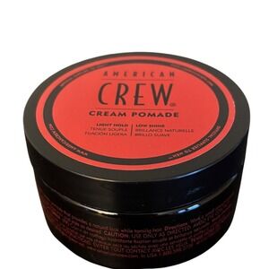 American Crew | Cream Pomade Light Hold Low Shine | Men's Hair Styling | NEW